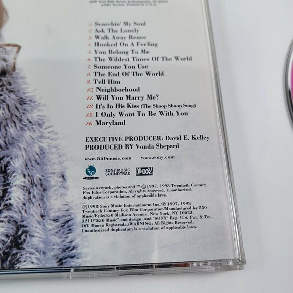 Songs From Alley McBeal Vonda Shepard *MINIMAL WEAR - Picture 10 of 13